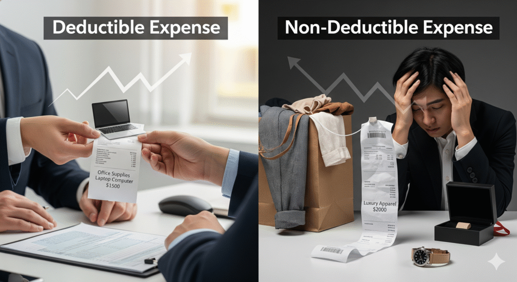 deductible expense dan non deductible expense