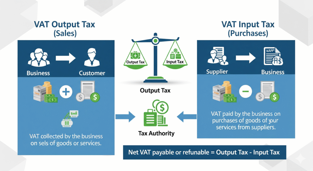 pajak keluaran dan pajak masukan