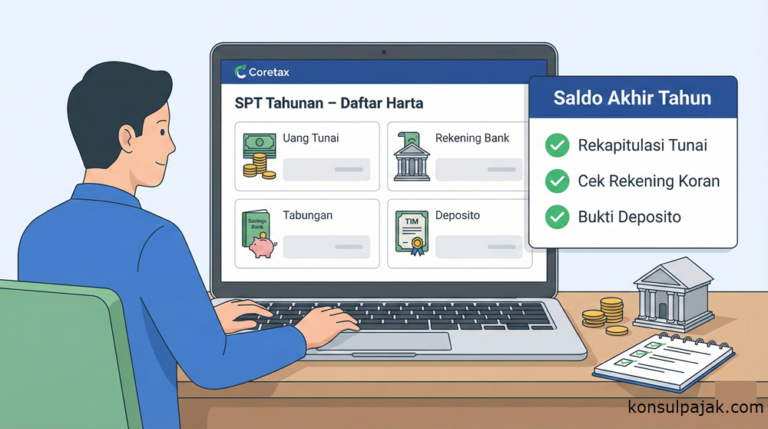 Panduan Lengkap Cara Isi Harta Kas / Setara Kas di SPT Tahunan PPh Orang Pribadi via Coretax: Langkah Demi Langkah yang Harus Kamu Tahu!