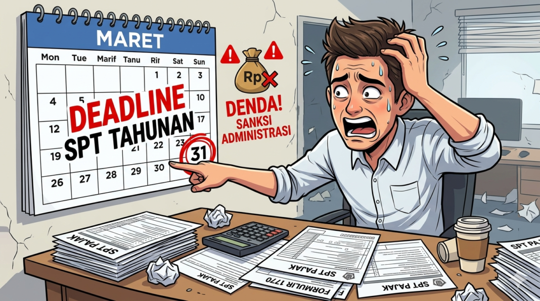 Telat Lapor SPT Tahunan? Ini Daftar Sanksi Terbaru yang Wajib Anda Tahu Telat Lapor SPT Tahunan? Ini Daftar Sanksi Terbaru yang Wajib Anda Tahu