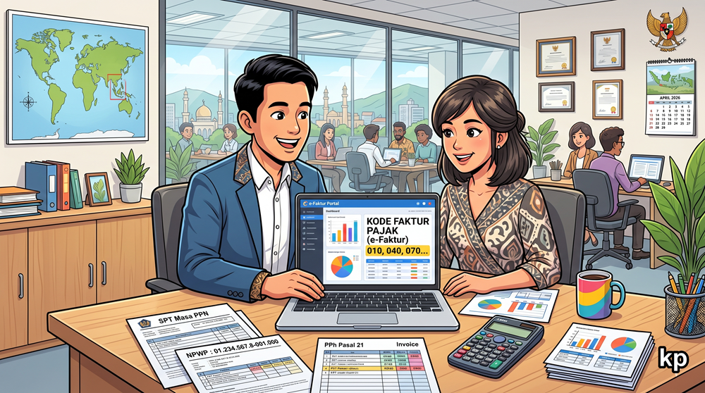 faktur pajak dan kode jenis faktur