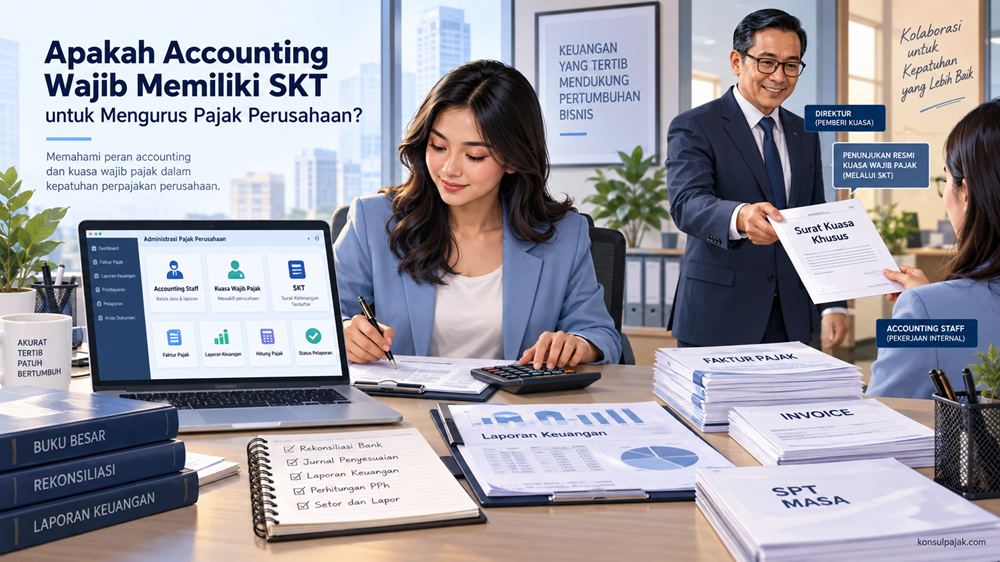 Apakah Accounting Wajib Memiliki SKT untuk Mengurus Pajak Perusahaan