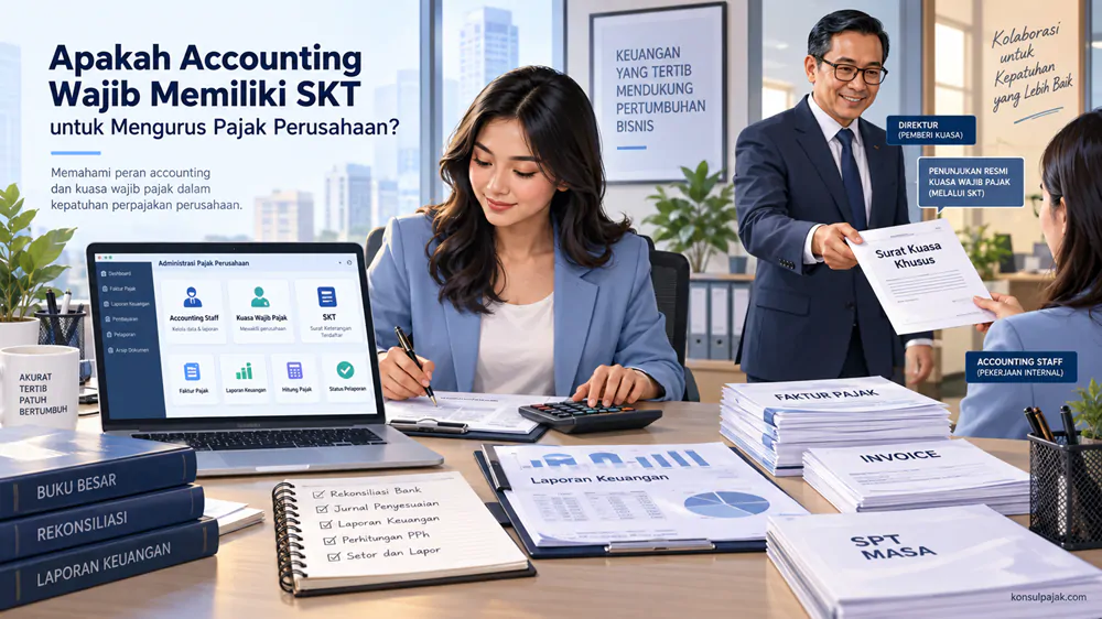 Apakah Accounting Wajib Memiliki SKT untuk Mengurus Pajak Perusahaan