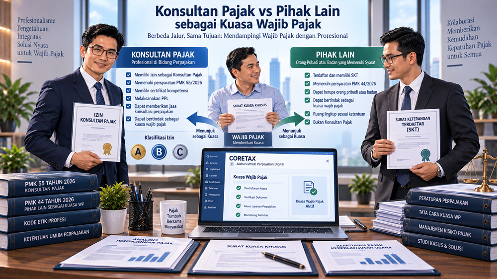 Konsultan Pajak vs Pihak Lain sebagai Kuasa Wajib Pajak