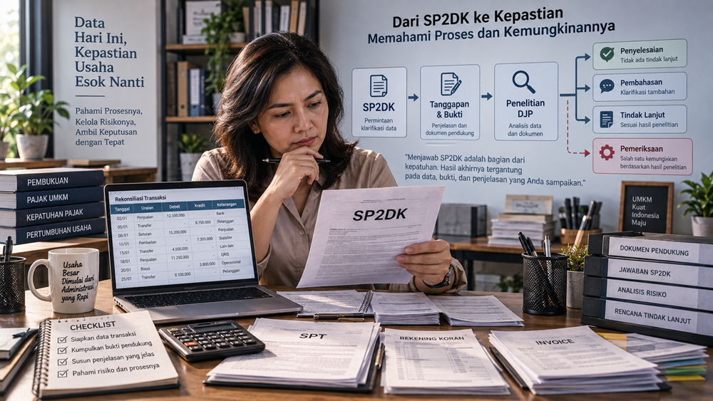 apakah menjawab SP2DK bisa berujung pemeriksaan pajak